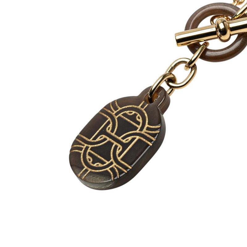 HERMES エルメス シェーヌダンクル ペンダントネックレス