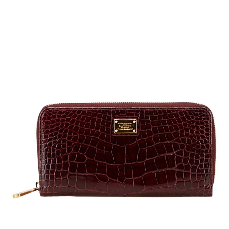 LOUIS VUITTON アリゲーター　財布 超希少・数量限定】LOUISVUITTON☆アリゲーター☆折り畳み財布