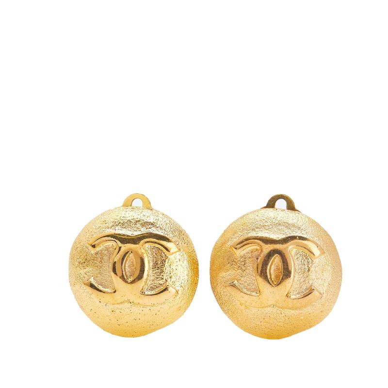 CHANEL（シャネル） ヴィンテージ ココマーク ラウンド イヤリング