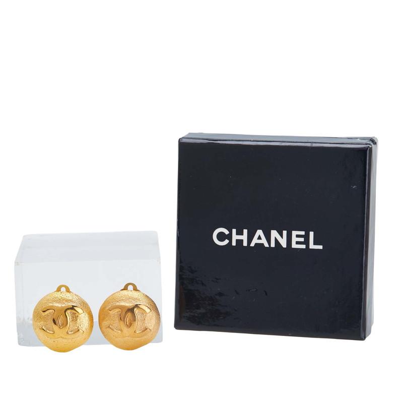 CHANEL（シャネル） ヴィンテージ ココマーク ラウンド イヤリング