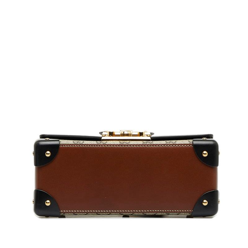 GUCCI（グッチ） GGスモールバンブー パドロック ゴールド金具