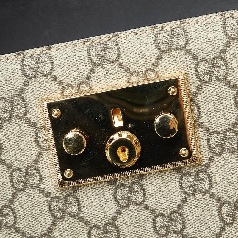 GUCCI（グッチ） GGスモールバンブー パドロック ゴールド金具