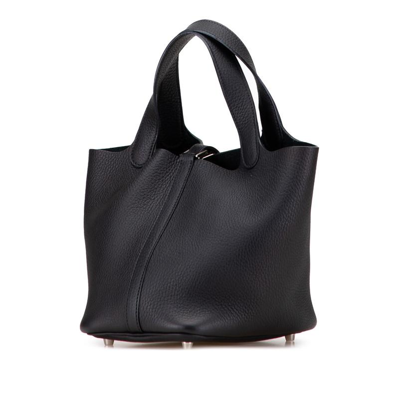 エルメスピコタンpm黒 エルメスピコタンロック PM 黒 ゴールド金具 Z刻印(2021年頃