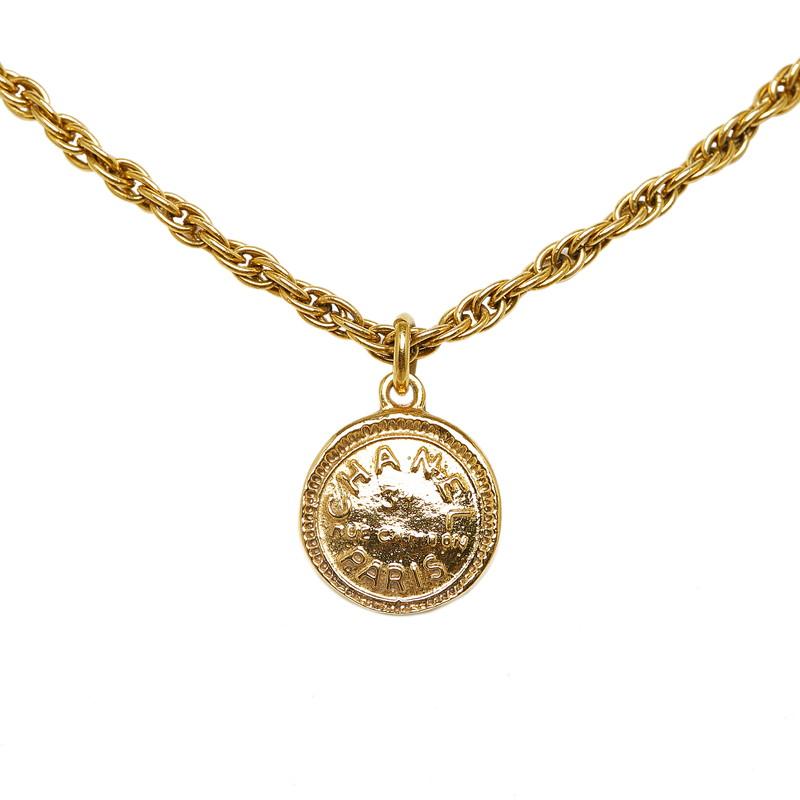 シャネル ヴィンテージ 31 RUE CAMBON カンボン メダル ネックレス  