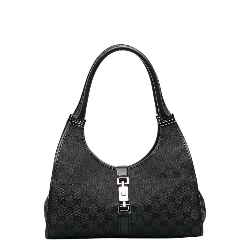 GUCCI グッチ GGキャンバス ジャッキー ハンドバッグ ショルダーバッグ  
