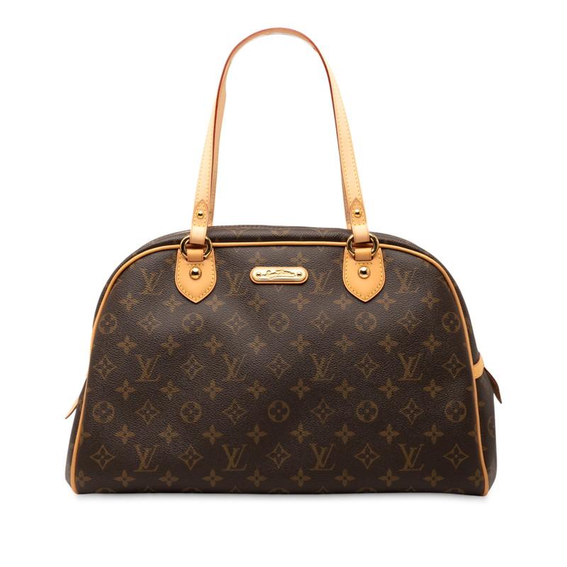 ルイ ヴィトン モノグラム モントグレイユGM ショルダーバッグ トートバッグ M95566 ブラウン PVC レディース LOUIS VUITTON 【中古】 LOUIS VUITTON（ルイ・ヴィトン） ルイ ヴィトン モノグラム