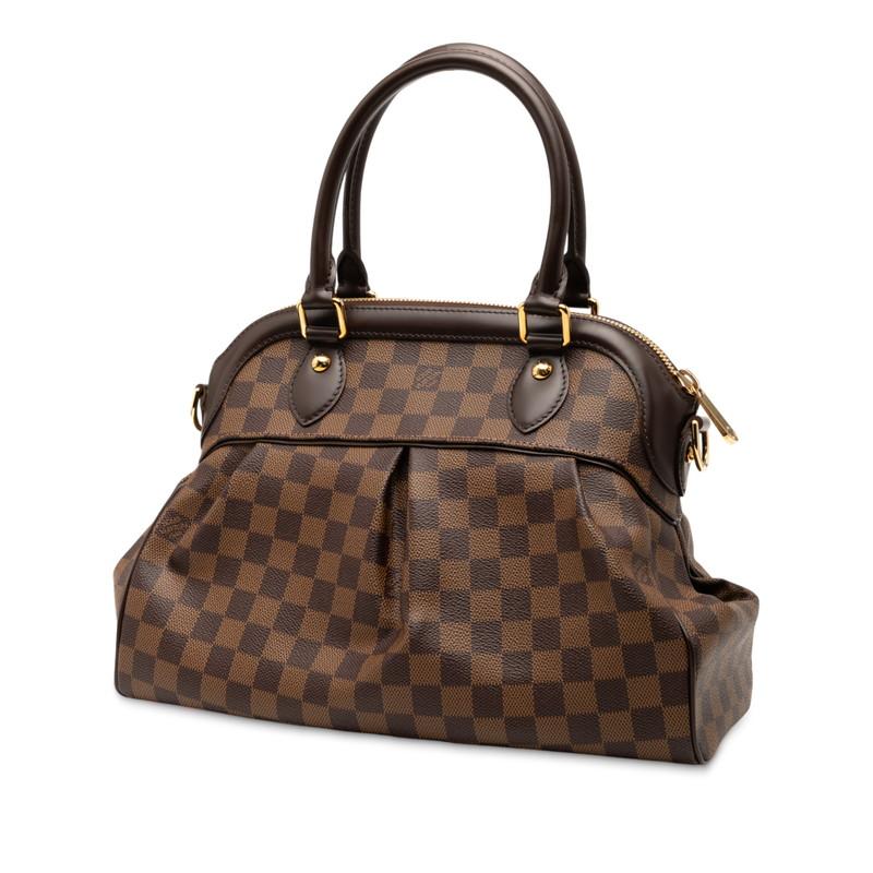 ルイ ヴィトン ダミエ トレヴィPM ハンドバッグ ショルダーバッグ 2WAY N51997 ブラウン PVC レザー レディース LOUIS VUITTON 【中古】 LOUIS VUITTON（ルイ・ヴィトン） ルイ ヴィトン ダミエ トレヴィPM