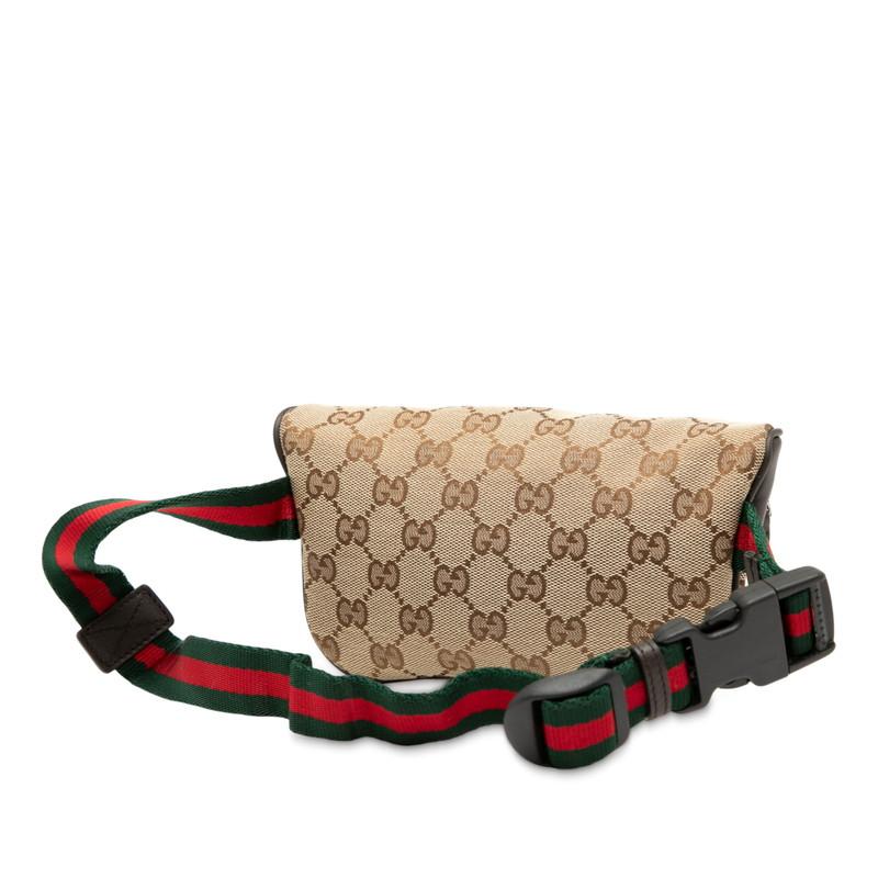GUCCI グッチ GGキャンバス チルドレンズ ウエストバッグ ボディバッグ