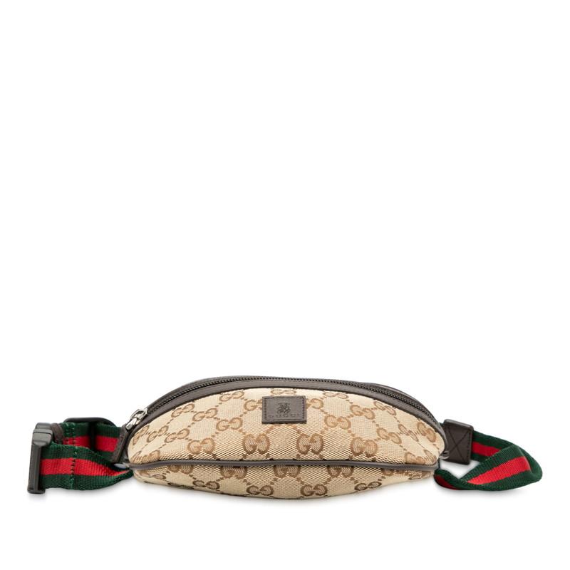 GUCCI グッチ GGキャンバス チルドレンズ ウエストバッグ ボディバッグ
