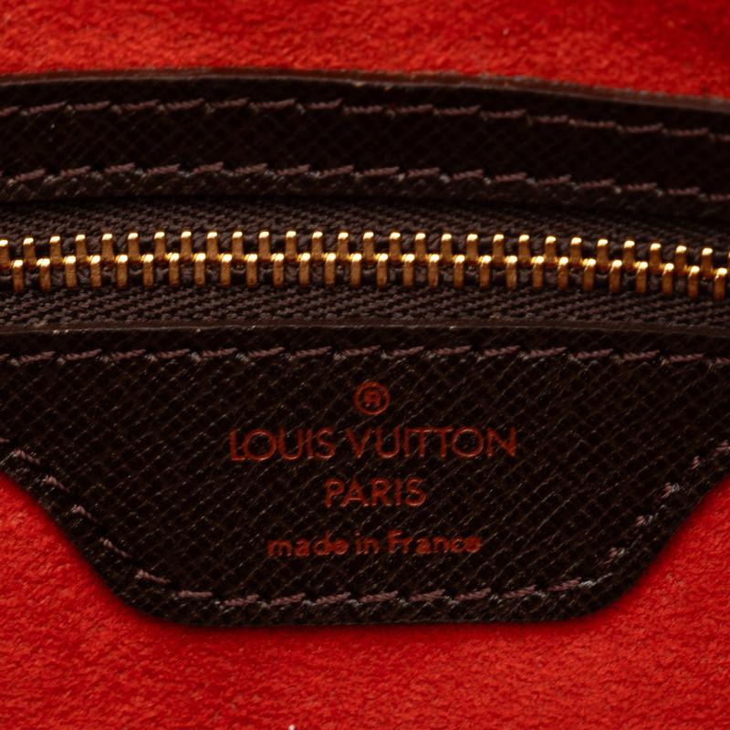 ルイ ヴィトン ダミエ トリアナ ハンドバッグ N51155 ブラウン PVC レザー レディース LOUIS VUITTON 【中古】｜ginzaparis2｜07