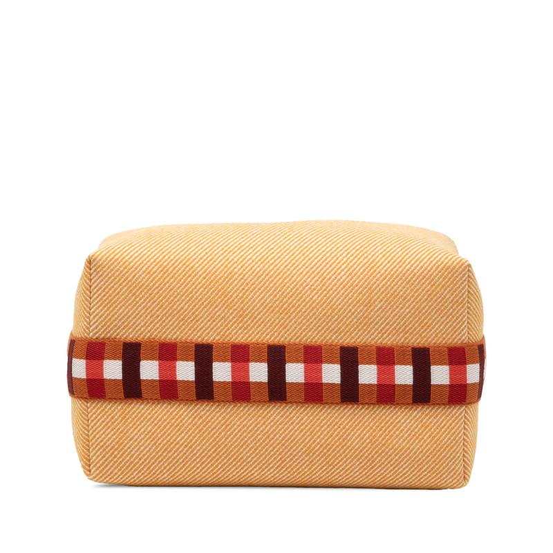 HERMES（エルメス） ブリッドアブラックGM ハンドバッグ オレンジ