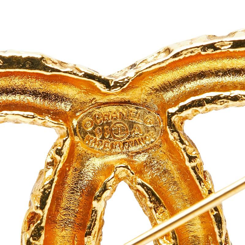 CHANEL（シャネル） ココマーク ヴィンテージ ヨウガン 溶岩 ブローチ