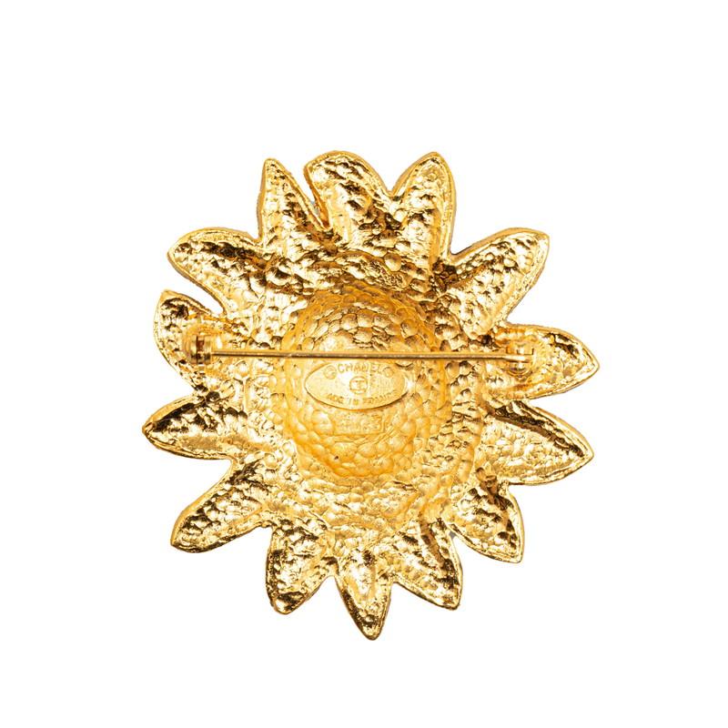 CHANEL シャネル ライオン サン 太陽 モチーフ ブローチ CHANEL シャネル ライオン サン 太陽 モチーフ ブローチ