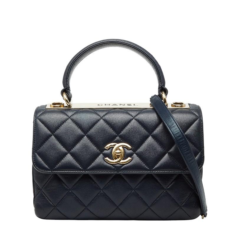 CHANEL（シャネル） マトラッセ ココマーク トレンディCC ハンドバッグ