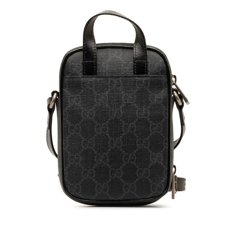 GUCCI グッチ GGスプリーム インターロッキングG 斜め掛け ミニ GUCCI グッチ GGスプリーム インターロッキングG 斜め掛け ミニ