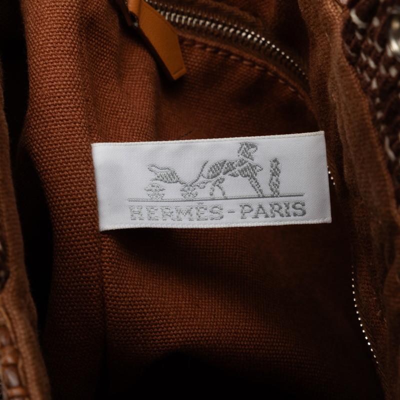 HERMES（エルメス） タムールPM ハンドバッグ バケットバッグ ブラウン