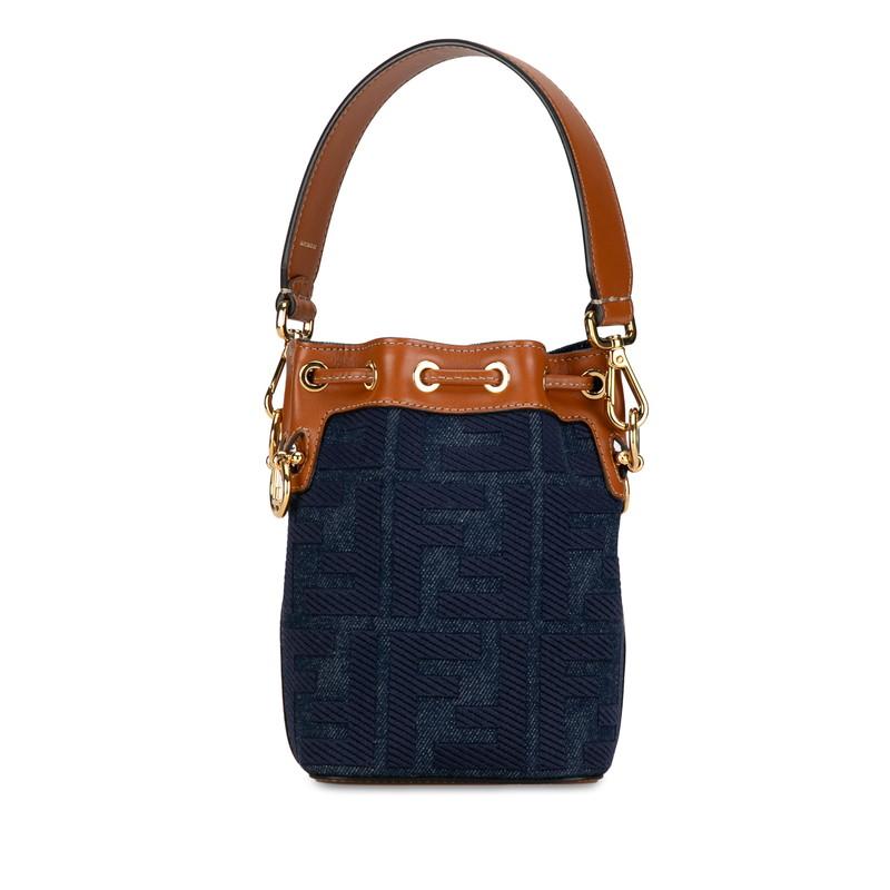FENDI フェンディ ズッカ モントレゾールミニ ハンドバッグ FENDI フェンディ ズッカ モントレゾールミニ ハンドバッグ