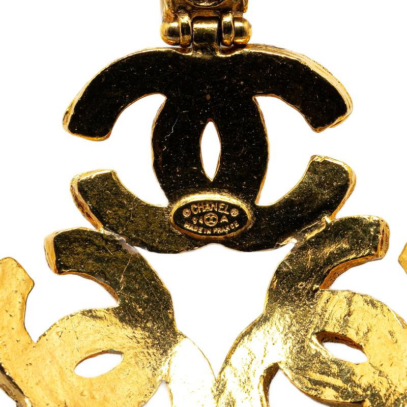 CHANEL シャネル ヴィンテージ トリプルココマーク ネックレス CHANEL シャネル ヴィンテージ トリプルココマーク ネックレス