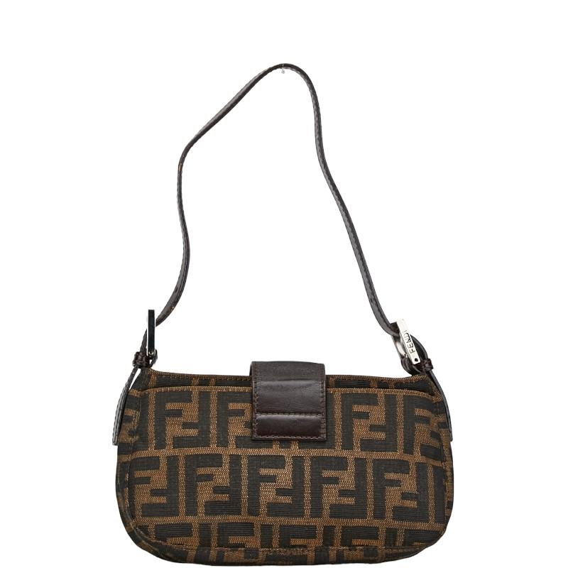 FENDI（フェンディ） ズッカ ミニクロワッサン ショルダーバッグ 
