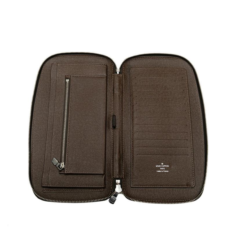 ルイヴィトン LOUIS VUITTON 長財布 タイガ オーガナイザーアトール