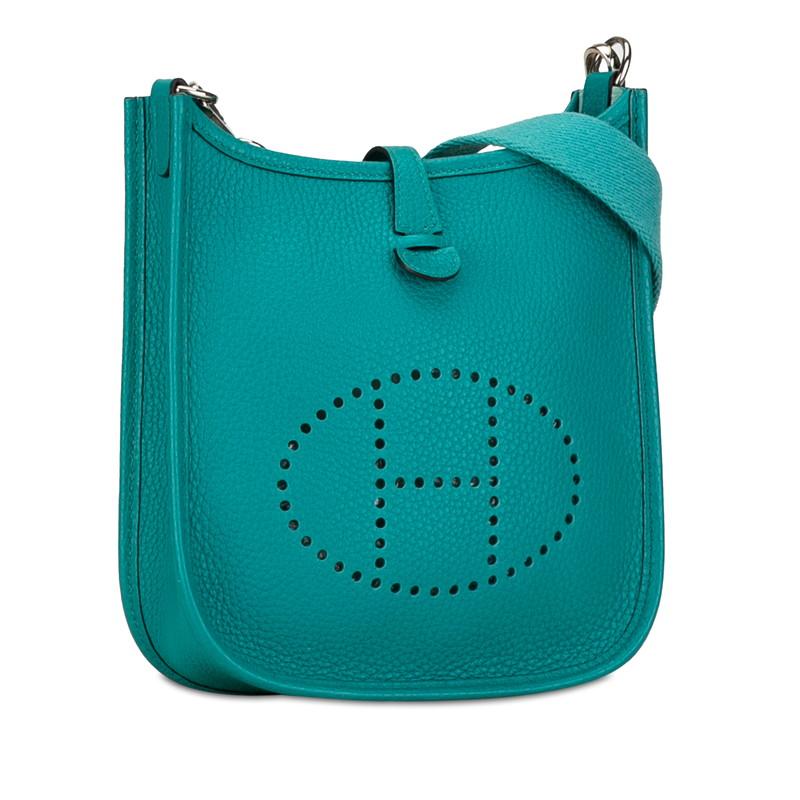 エルメス エブリンTPM ショルダーバッグ トリヨンクレマンス ブルー レディース HERMES  中古 HERMES（エルメス） エブリンTPM ショルダーバッグ トリヨンクレマンス