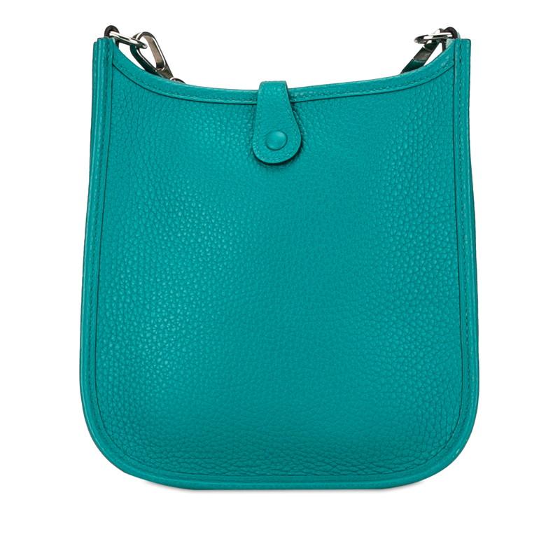 HERMES（エルメス） エブリンTPM 斜め掛け ショルダーバッグ ブルー 