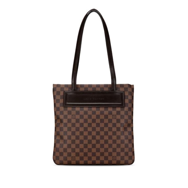 ルイ ヴィトン ダミエ クリフトン トートバッグ N51149 ブラウン PVC レザー レディース LOUIS VUITTON 【中古】 LOUIS VUITTON（ルイ・ヴィトン） ルイ ヴィトン ダミエ クリフトン