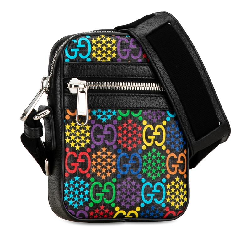 GUCCI（グッチ） GGサイケデリック 斜め掛け ショルダーバッグ 598103 