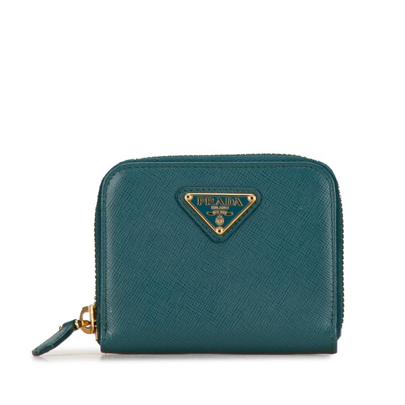 PRADA プラダ 三角ロゴプレート サフィアーノ コインケース PRADA プラダ 三角ロゴプレート サフィアーノ コインケース