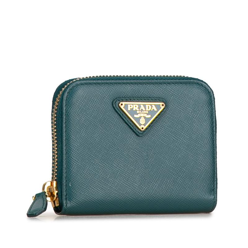PRADA プラダ 三角ロゴプレート サフィアーノ コインケース PRADA プラダ 三角ロゴプレート サフィアーノ コインケース
