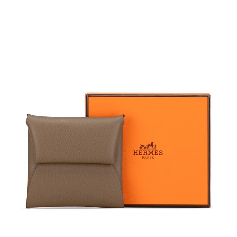 HERMES エルメス バスティア コインケース エトゥープ