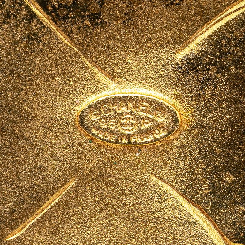 CHANEL ブローチ クローバー ヴィンテージ ゴールド CHANEL ブローチ クローバー ヴィンテージ ゴールド CHANEL ブローチ