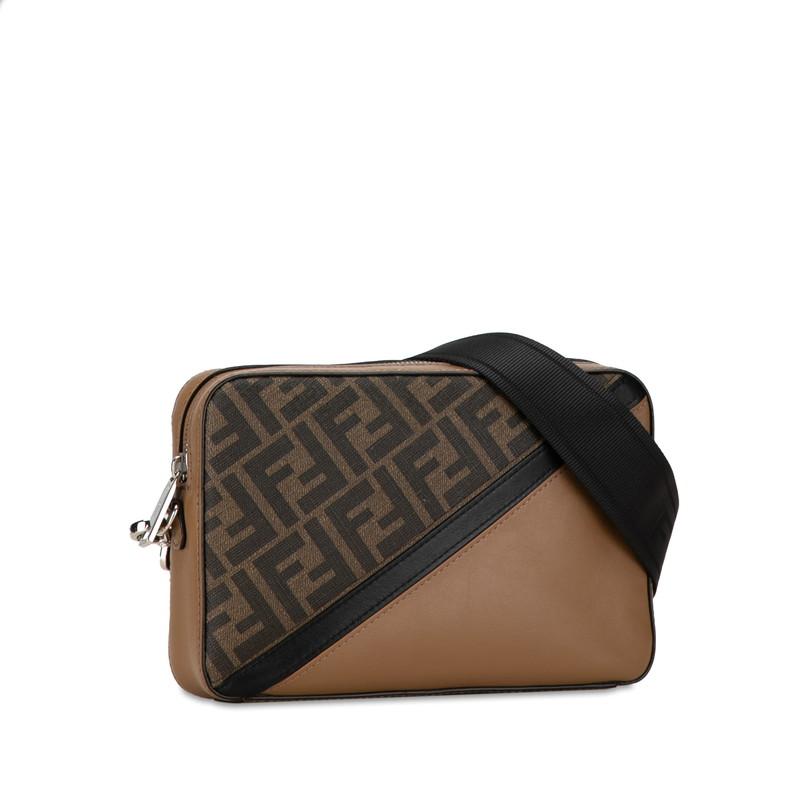 FENDI ショルダーバッグ ダイアゴナル ズッカ 7M0286F1O97