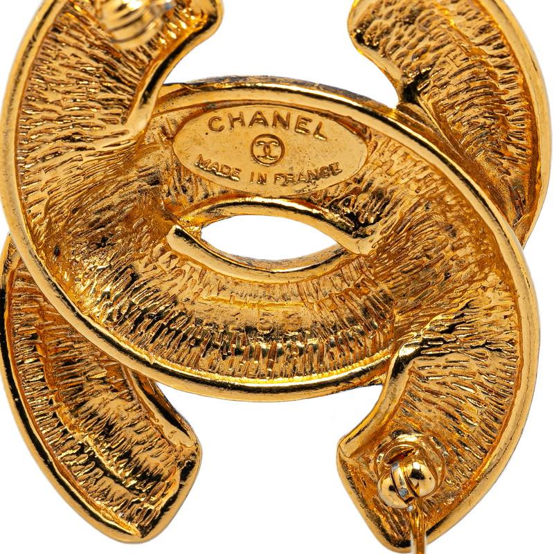 CHANEL（シャネル） ココマーク マトラッセ ブローチ ゴールド メッキ