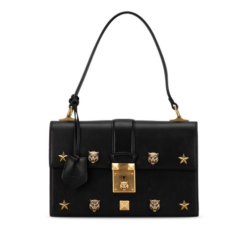 GUCCI グッチ タイガー スター スタッズ ワンショルダーバッグ GUCCI グッチ タイガー スター スタッズ ワンショルダーバッグ