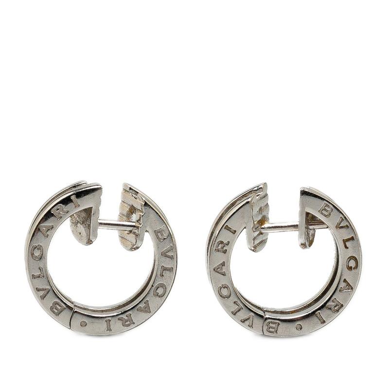 BVLGARI ブルガリ ビーゼロワン ピアス OR855540 K18WG ホワイト BVLGARI ブルガリ ビーゼロワン ピアス OR855540 K18WG ホワイト