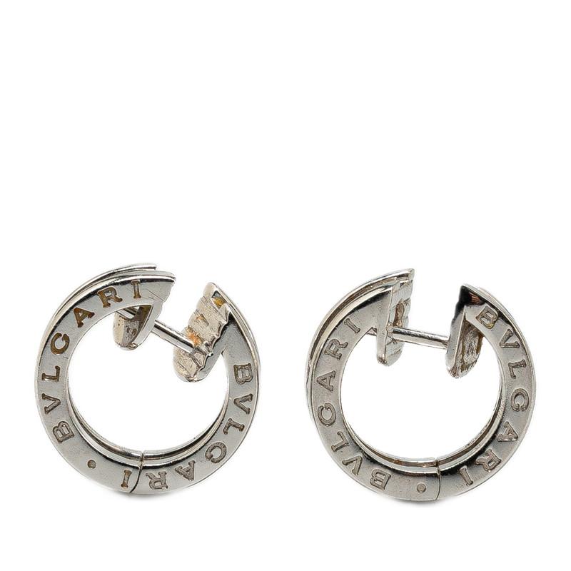 BVLGARI ブルガリ ビーゼロワン ピアス OR855540 K18WG ホワイト BVLGARI ブルガリ ビーゼロワン ピアス OR855540 K18WG ホワイト