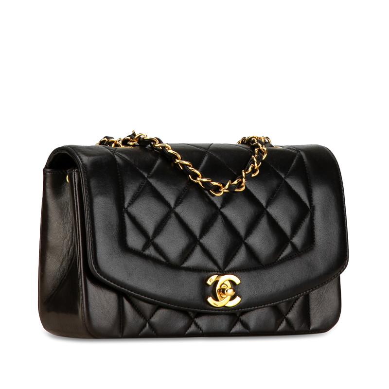 CHANEL シャネル マトラッセ ダイアナ23 チェーン ショルダーバッグ  