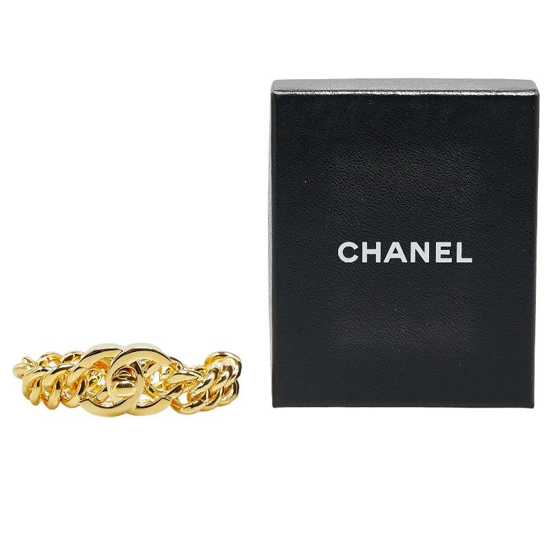CHANEL（シャネル） ココマーク ターンロック ブレスレット ゴールド