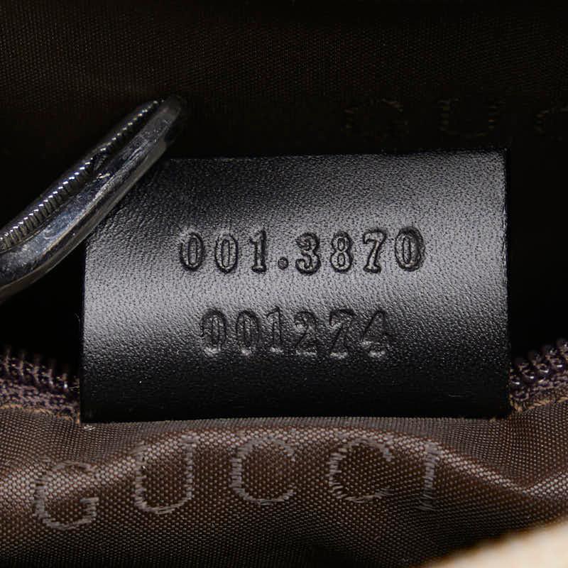 GUCCI（グッチ） GGキャンバス バンブー ハンドバッグ 001 3870 001274