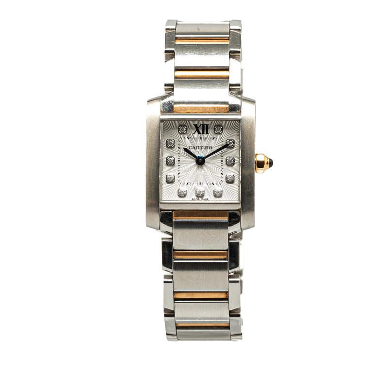 Cartier カルティエ タンクフランセーズSM 11P 腕時計 WE110004 Cartier カルティエ タンクフランセーズSM 11P 腕時計 WE110004