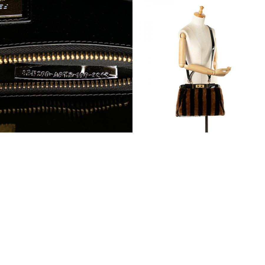 FENDI フェンディ ピーカブー レギュラー ペカン ハンドバッグ FENDI フェンディ ピーカブー レギュラー ペカン ハンドバッグ