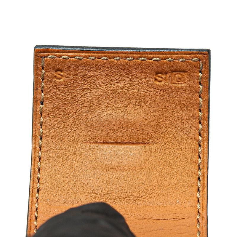 HERMES（エルメス） コリエドシアン ブレスレット ブラック ゴールド