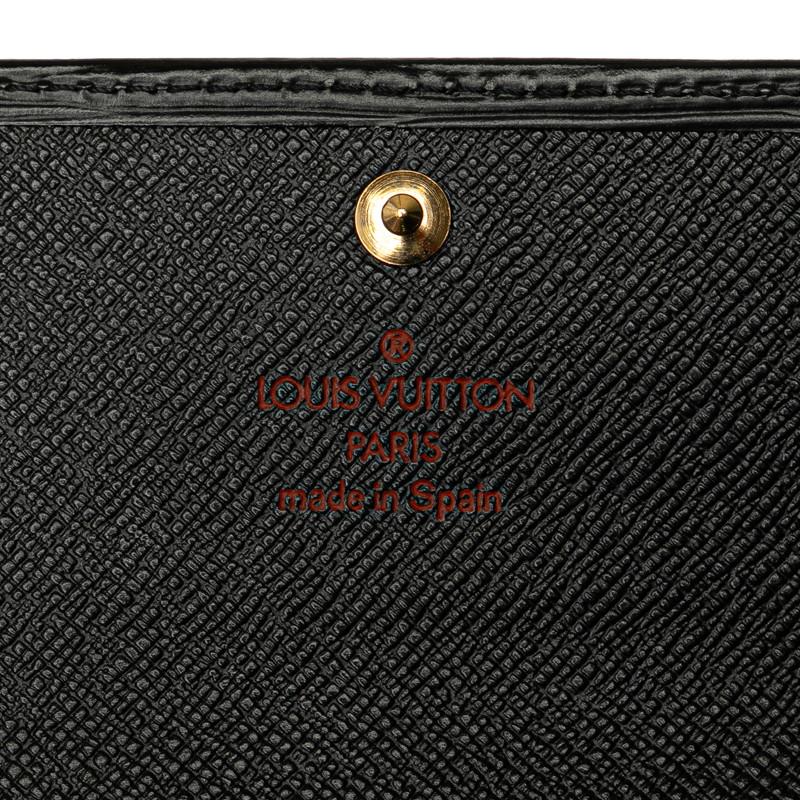 ルイ ヴィトン エピ ミュルティクレ6 キーケース M63812 ノワール ブラック レザー レディース LOUIS VUITTON 【中古】_5