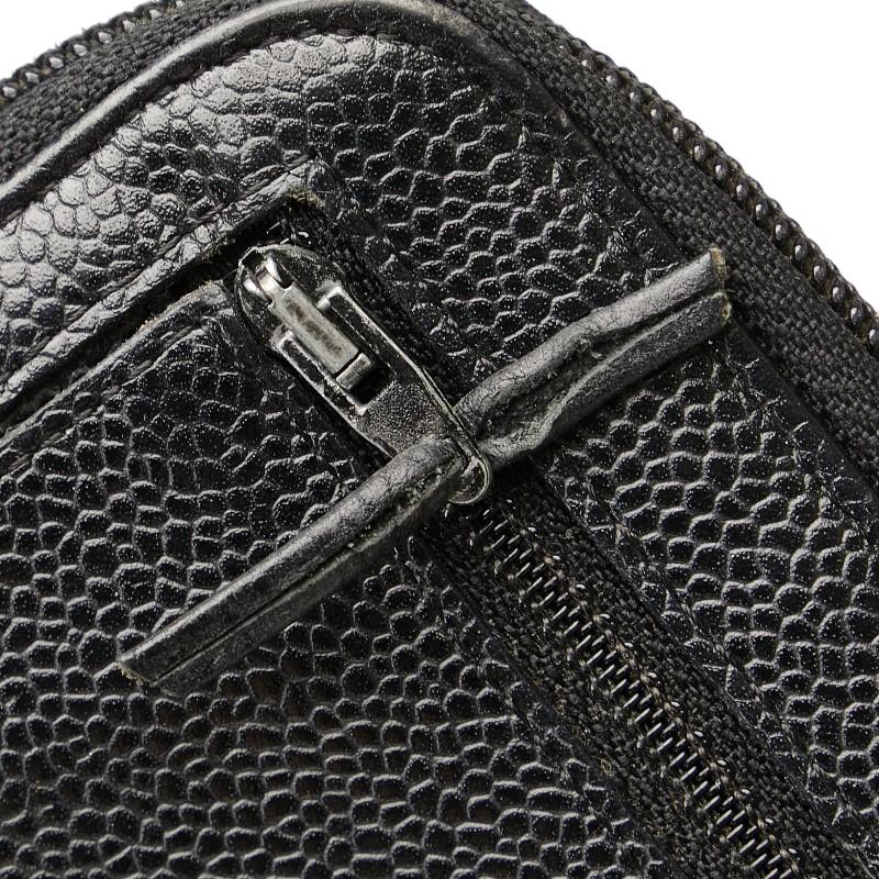 CHANEL（シャネル） ココマーク ジッピーウォレット 長財布 ブラック 