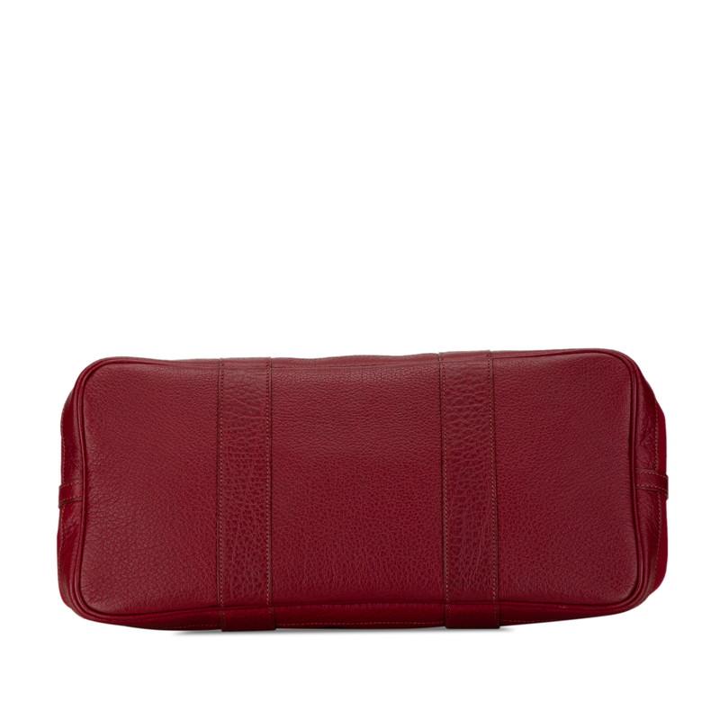 HERMES（エルメス） ガーデンパーティPM トートバッグ ワインレッド 