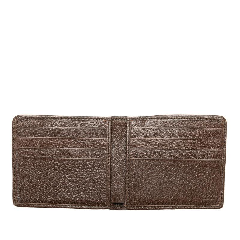 GUCCI グッチ ジャンボ GGキャンバス 二つ折り財布 699308 ベージュ  