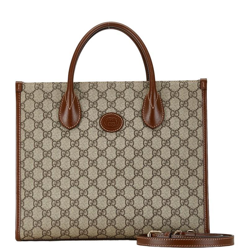 GUCCI グッチ GGスプリーム トートバッグ ショルダーバッグ 2WAY GUCCI グッチ GGスプリーム トートバッグ ショルダーバッグ 2WAY