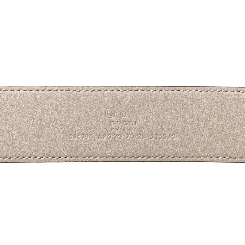 GUCCI（グッチ） インターロッキングG ベルト 70 28 546383 ライト