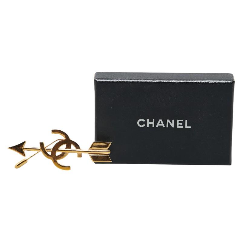 CHANEL（シャネル） ヴィンテージ ココマーク アロー ブローチ